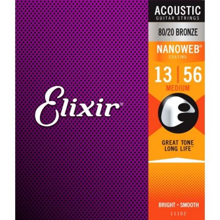 Elixir Acoustic Guitar Strings Medium