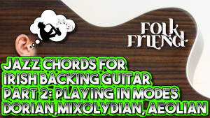 How to add jazz chords to folk guitar part 2